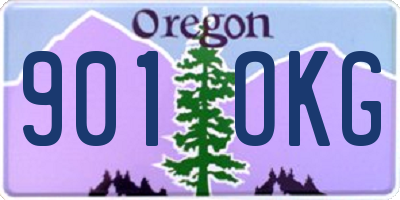 OR license plate 901OKG