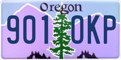 OR license plate 901OKP