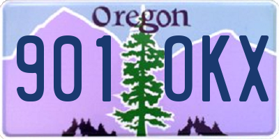 OR license plate 901OKX