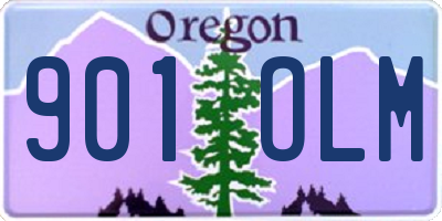 OR license plate 901OLM