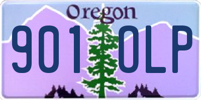 OR license plate 901OLP