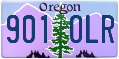 OR license plate 901OLR