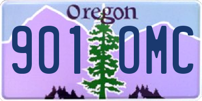 OR license plate 901OMC