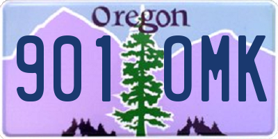 OR license plate 901OMK