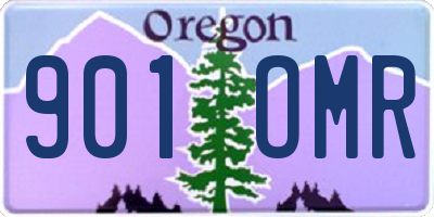 OR license plate 901OMR