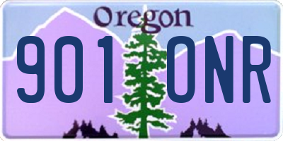 OR license plate 901ONR