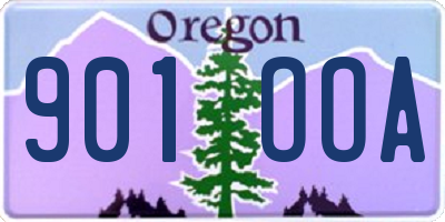 OR license plate 901OOA