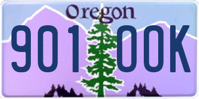 OR license plate 901OOK