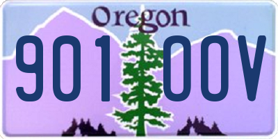 OR license plate 901OOV