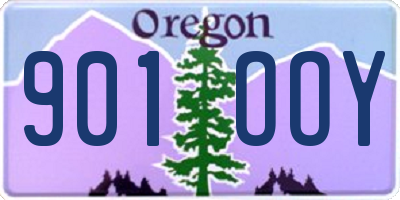 OR license plate 901OOY