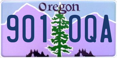 OR license plate 901OQA