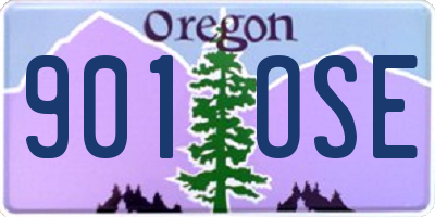 OR license plate 901OSE