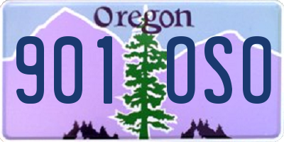 OR license plate 901OSO