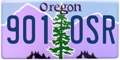 OR license plate 901OSR