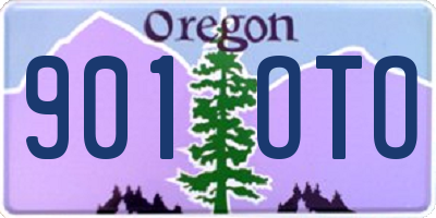 OR license plate 901OTO