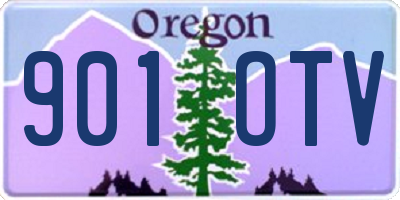 OR license plate 901OTV