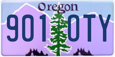 OR license plate 901OTY