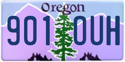 OR license plate 901OUH