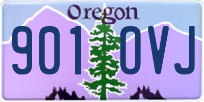 OR license plate 901OVJ