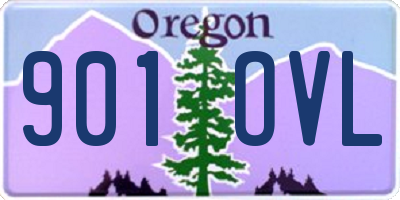 OR license plate 901OVL