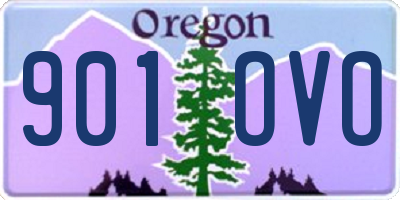 OR license plate 901OVO