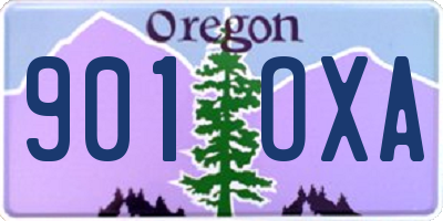 OR license plate 901OXA