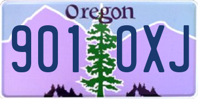 OR license plate 901OXJ