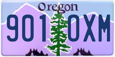 OR license plate 901OXM