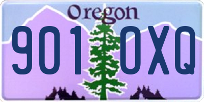 OR license plate 901OXQ