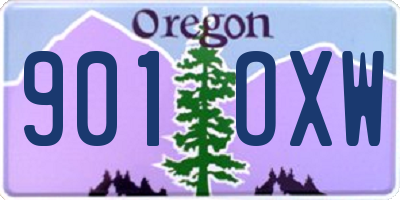 OR license plate 901OXW
