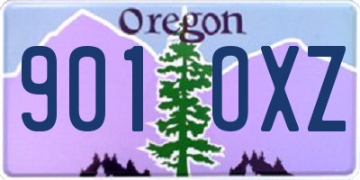 OR license plate 901OXZ