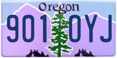 OR license plate 901OYJ