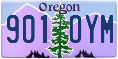 OR license plate 901OYM