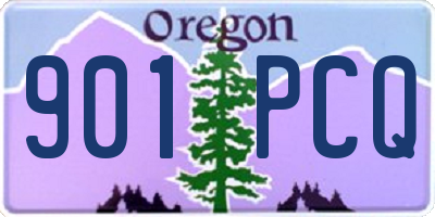 OR license plate 901PCQ