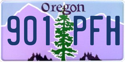 OR license plate 901PFH
