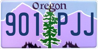 OR license plate 901PJJ