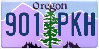 OR license plate 901PKH