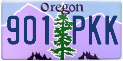 OR license plate 901PKK