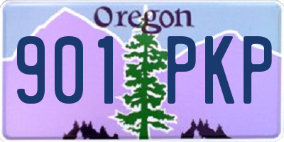 OR license plate 901PKP