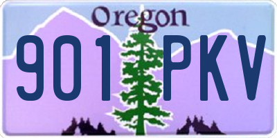 OR license plate 901PKV