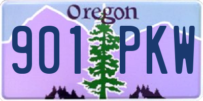OR license plate 901PKW