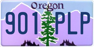 OR license plate 901PLP