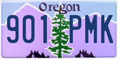 OR license plate 901PMK
