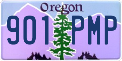 OR license plate 901PMP