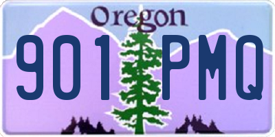 OR license plate 901PMQ