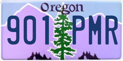 OR license plate 901PMR