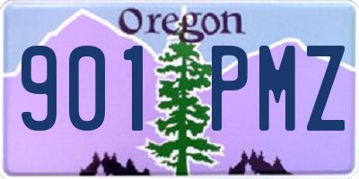 OR license plate 901PMZ