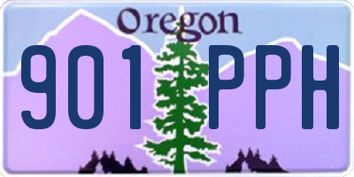 OR license plate 901PPH