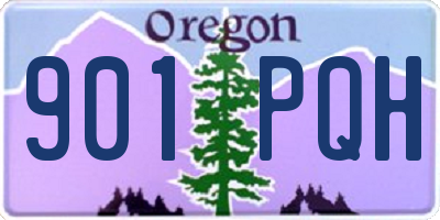 OR license plate 901PQH
