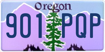 OR license plate 901PQP